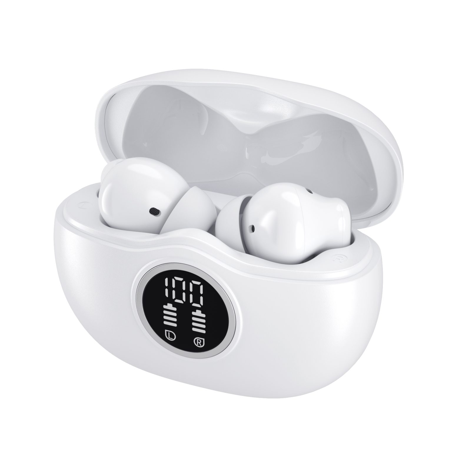 BJBJ A10 Pro TWS bluetooth earbuds with Digital Display - BJBJEARBUDS