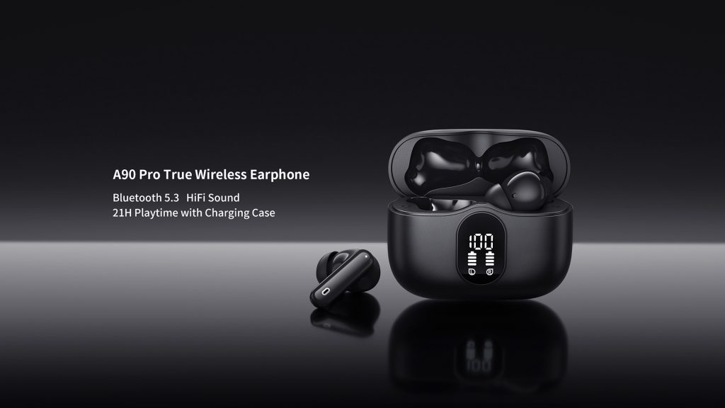 BJBJ A90 Pro TWS Earbuds with Digital Display - BJBJEARBUDS