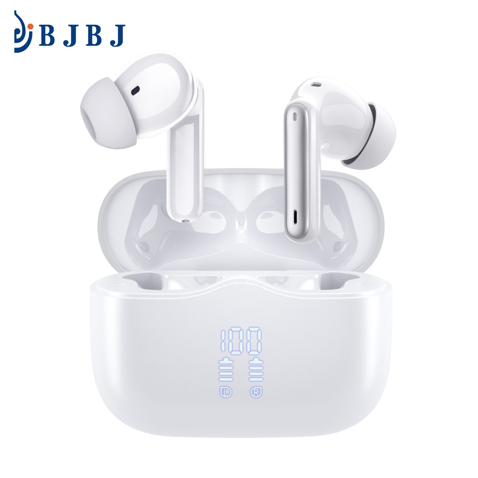 BJBJ A97 Pro TWS Earbuds Wite Smart Digital Display - BJBJEARBUDS