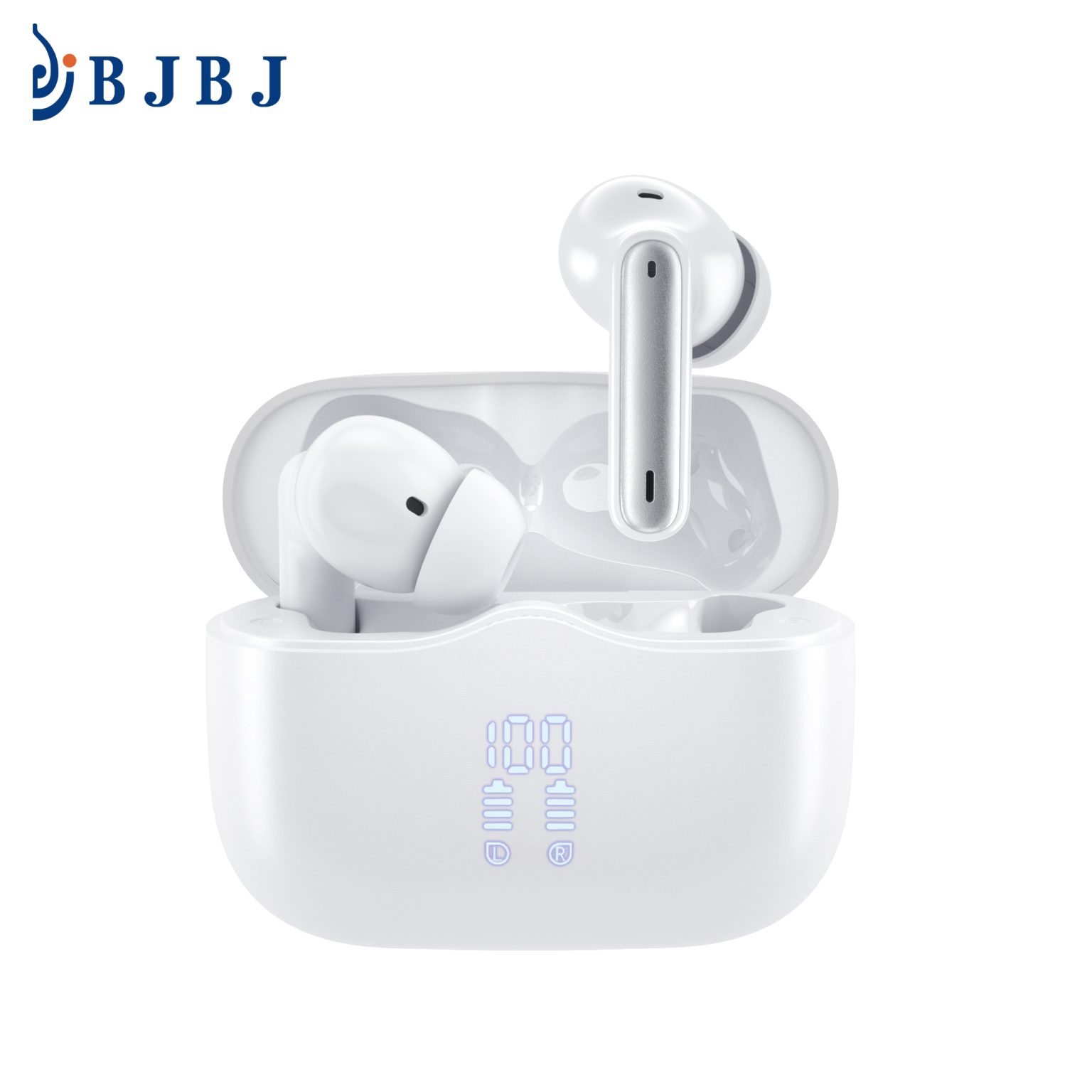 BJBJ A97 Pro TWS Earbuds Wite Smart Digital Display - BJBJEARBUDS